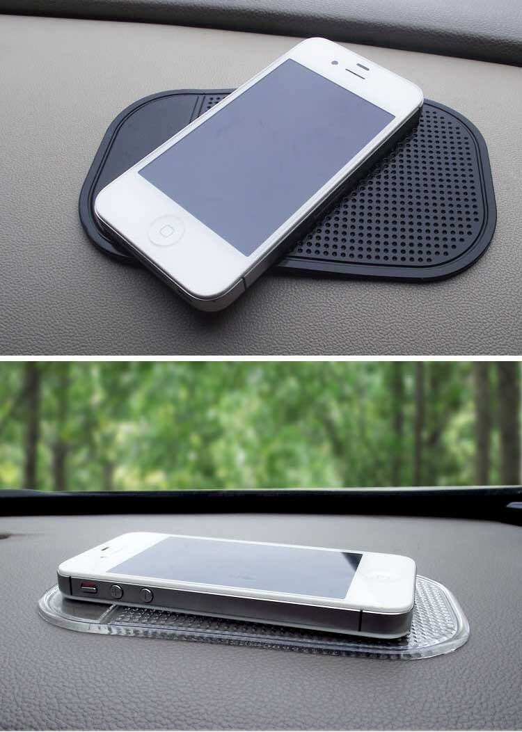 3Pcs Car Anti Slip Pad Silica Gel Sticky Pad Dashboard Mobile Phones Shelf Non-slip Mat Cushion for Sunglasses MP3 DVR Holder