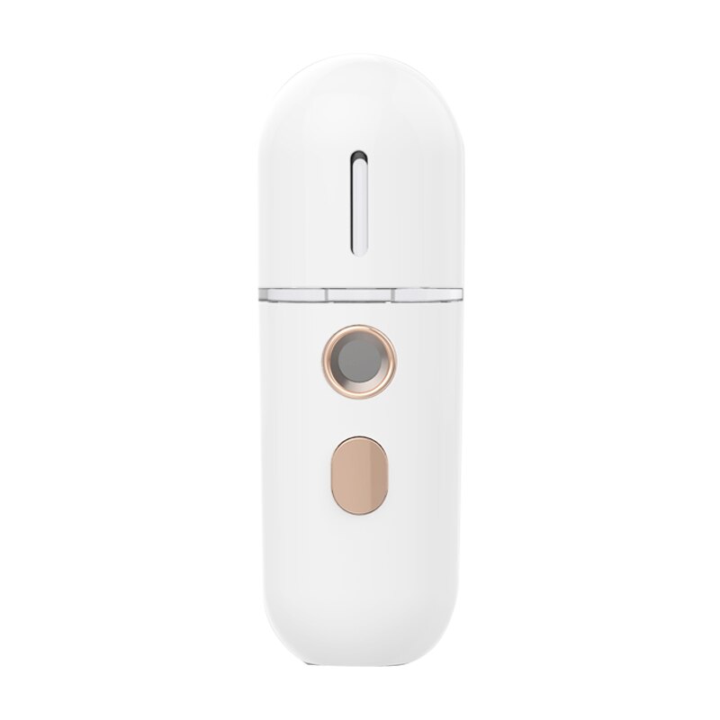Nano Mist Sprayer USB Rechargeable Nebulizer Face Steamer Moisturizing Beauty Instruments Portable Deep Moisturizing Humidifier (B3)