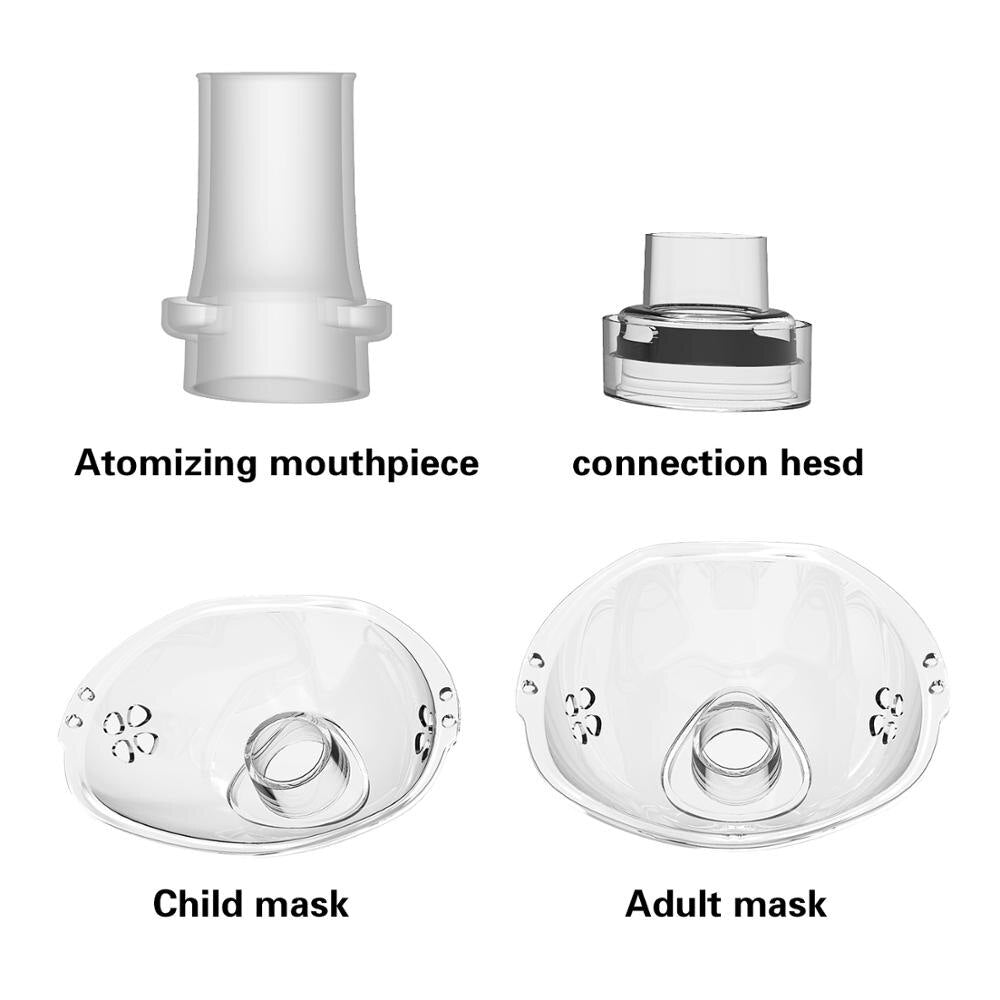 Health Care Mini Handheld portable Inhale Nebulizer silent Ultrasonic inalador nebulizador Children Adult Rechargeable Automizer