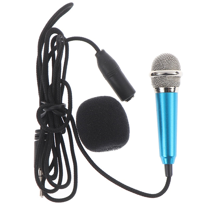 Handheld Mic Portable Mini 3.5mm Stereo Mic Audio Microphone For The Mobile Phone Accessories